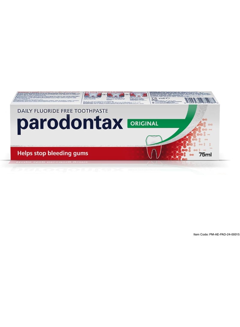 Parodontax Original Toothpaste 75ml - Image 1